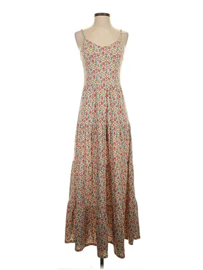 Pre-owned Monteau Casual Dress In Tan