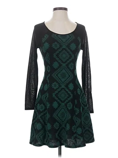 Pre-owned Monteau Casual Dress In Teal