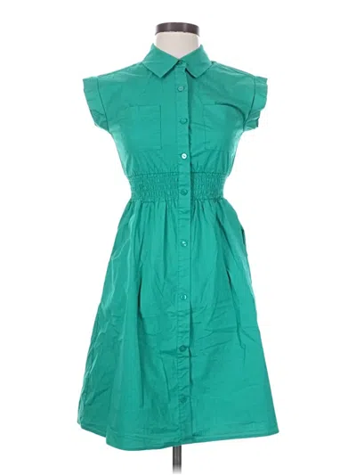 Pre-owned Monteau Casual Dress In Teal