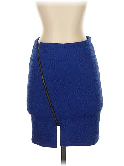 Pre-owned Monteau Casual Skirt In Blue