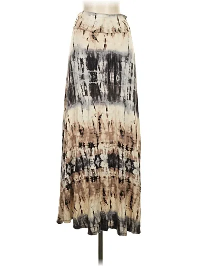 Pre-owned Monteau Casual Skirt In White