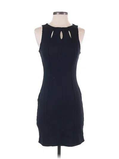 Pre-owned Monteau Cocktail Dress In Black
