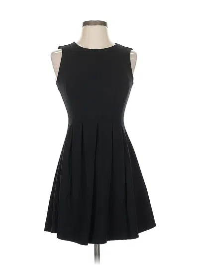 Pre-owned Monteau Cocktail Dress In Black