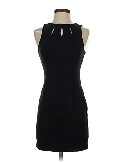 Pre-owned Monteau Cocktail Dress In Black
