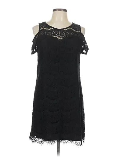 Pre-owned Monteau Cocktail Dress In Black