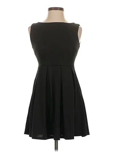 Pre-owned Monteau Cocktail Dress In Black
