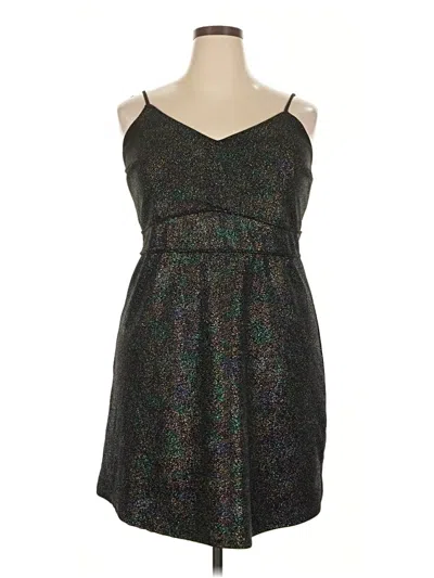 Pre-owned Monteau Cocktail Dress In Black