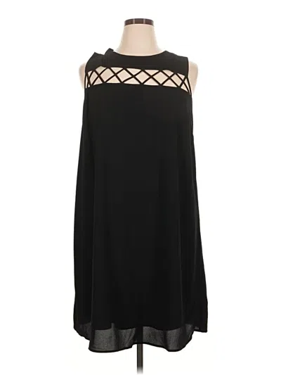 Pre-owned Monteau Cocktail Dress In Black