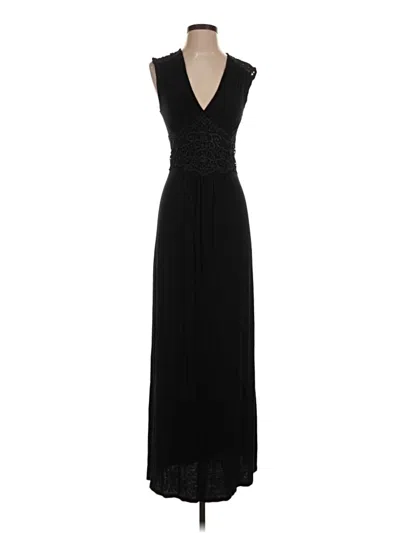 Pre-owned Monteau Cocktail Dress In Black