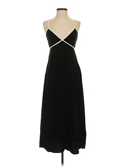 Pre-owned Monteau Cocktail Dress In Black