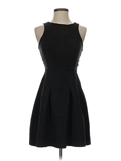 Pre-owned Monteau Cocktail Dress In Black