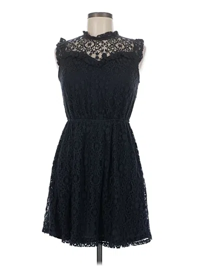 Pre-owned Monteau Cocktail Dress In Black