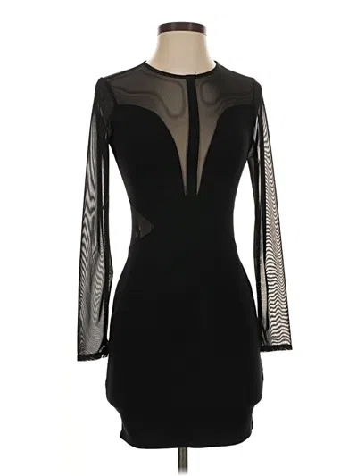 Pre-owned Monteau Cocktail Dress In Black