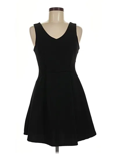 Pre-owned Monteau Cocktail Dress In Black