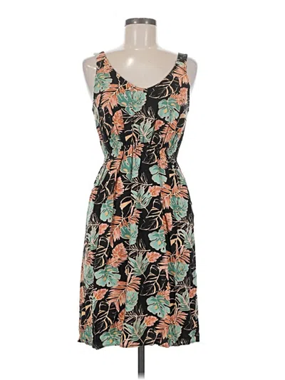 Pre-owned Monteau Cocktail Dress In Black