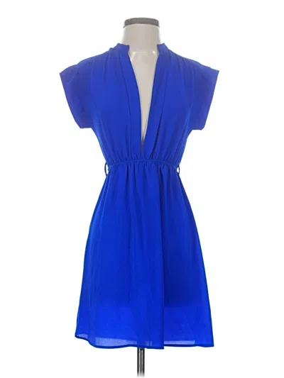 Pre-owned Monteau Cocktail Dress In Blue