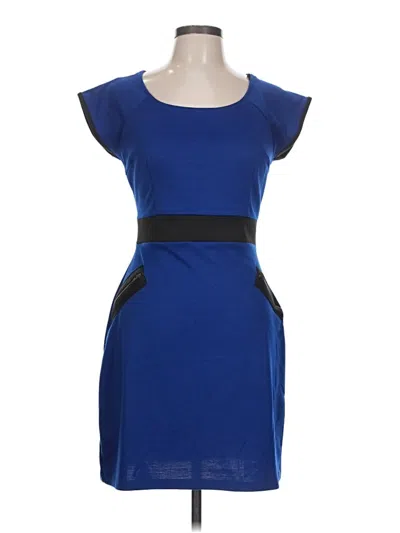 Pre-owned Monteau Cocktail Dress In Blue