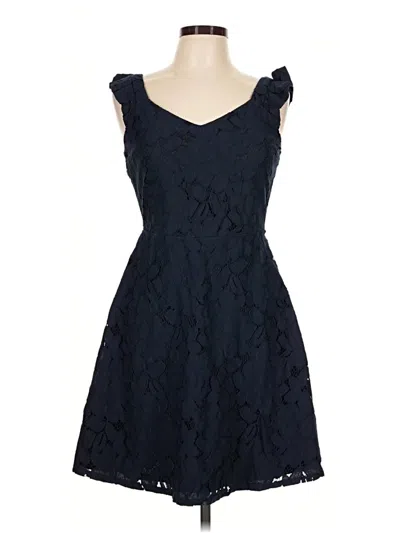 Pre-owned Monteau Cocktail Dress In Blue
