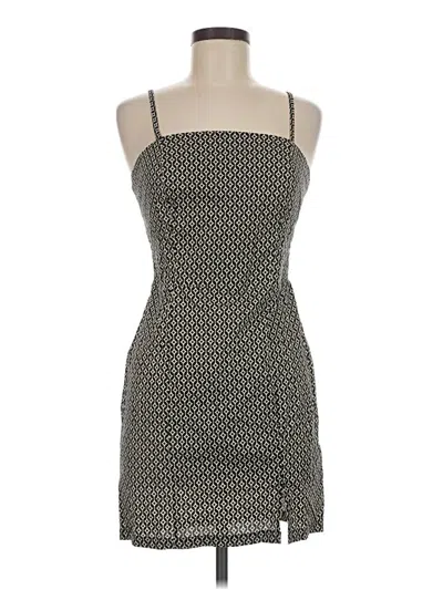 Pre-owned Monteau Cocktail Dress In Gray