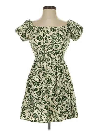 Pre-owned Monteau Cocktail Dress In Green