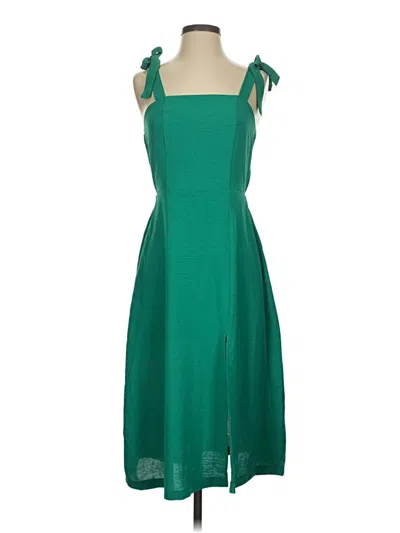 Pre-owned Monteau Cocktail Dress In Green