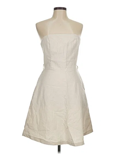 Pre-owned Monteau Cocktail Dress In Ivory