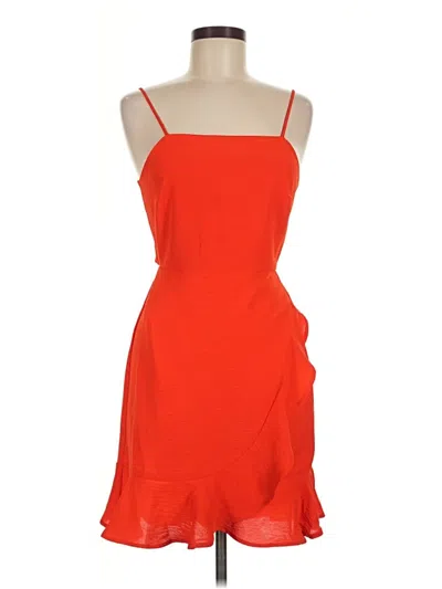 Pre-owned Monteau Cocktail Dress In Orange