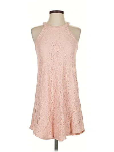 Pre-owned Monteau Cocktail Dress In Pink