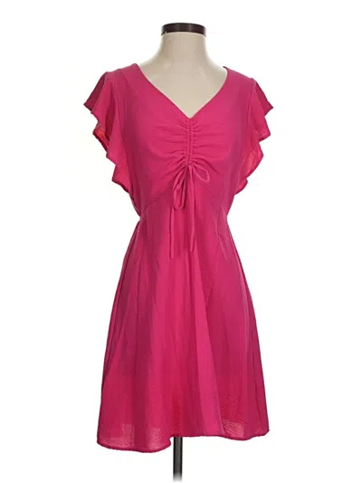 Pre-owned Monteau Cocktail Dress In Pink