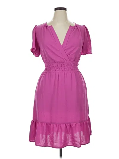 Pre-owned Monteau Cocktail Dress In Pink