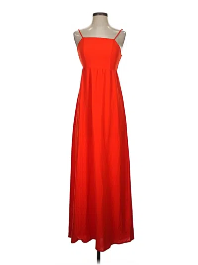 Pre-owned Monteau Cocktail Dress In Red