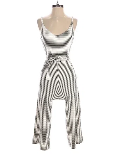 Pre-owned Monteau Jumpsuit In Black