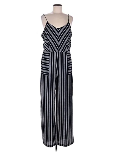 Pre-owned Monteau Jumpsuit In Black