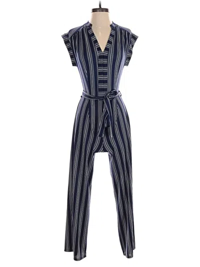 Pre-owned Monteau Jumpsuit In Blue