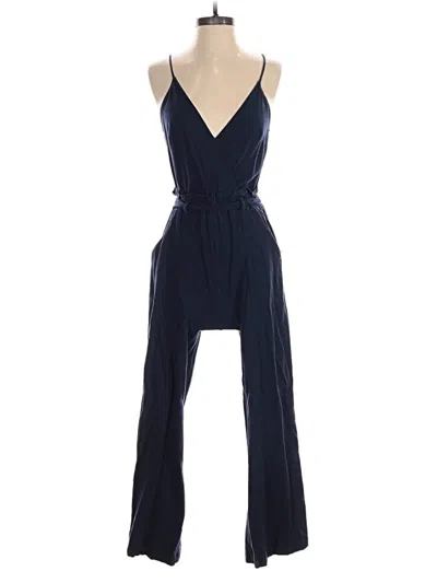 Pre-owned Monteau Jumpsuit In Blue