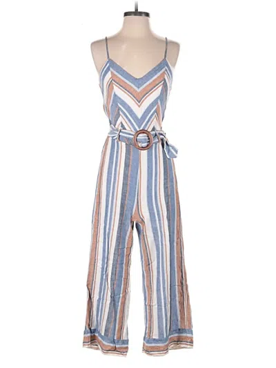 Pre-owned Monteau Jumpsuit In Blue