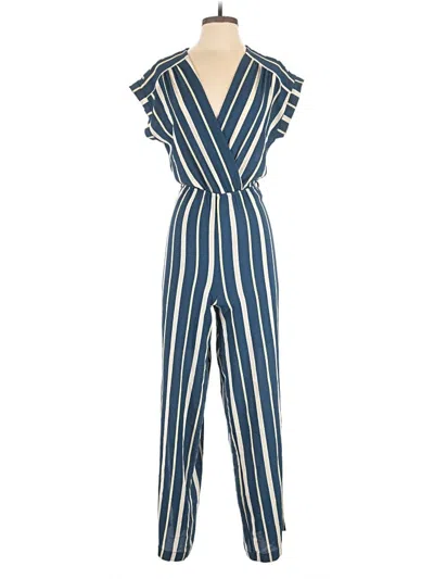 Pre-owned Monteau Jumpsuit In Blue