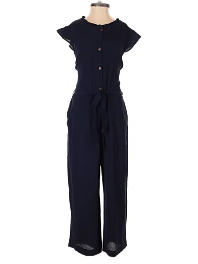 Pre-owned Monteau Jumpsuit In Blue