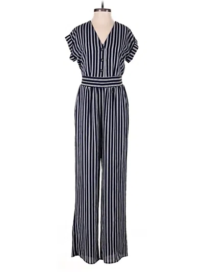 Pre-owned Monteau Jumpsuit In Blue
