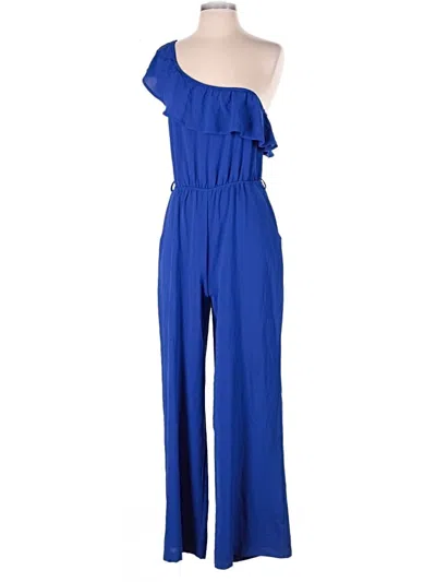 Pre-owned Monteau Jumpsuit In Blue