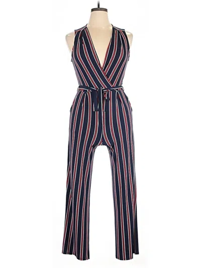 Pre-owned Monteau Jumpsuit In Blue
