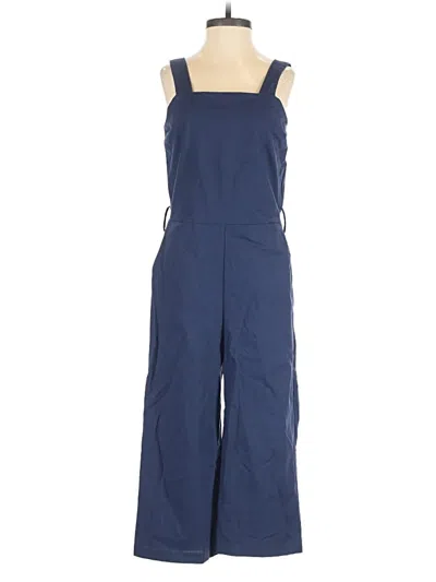 Pre-owned Monteau Jumpsuit In Blue