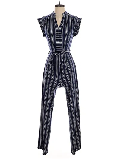 Pre-owned Monteau Jumpsuit In Blue