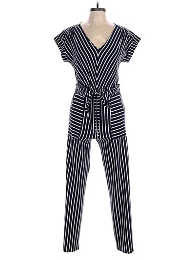 Pre-owned Monteau Jumpsuit In Blue