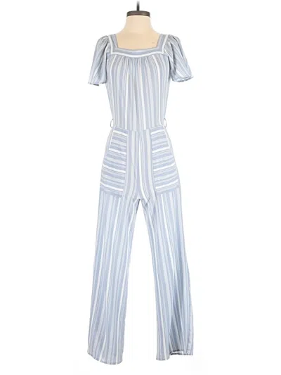 Pre-owned Monteau Jumpsuit In Blue
