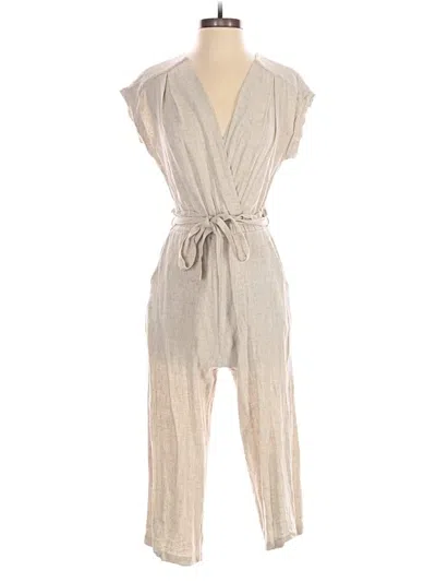 Pre-owned Monteau Jumpsuit In Gray