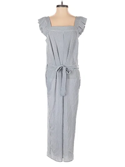 Pre-owned Monteau Jumpsuit In Gray
