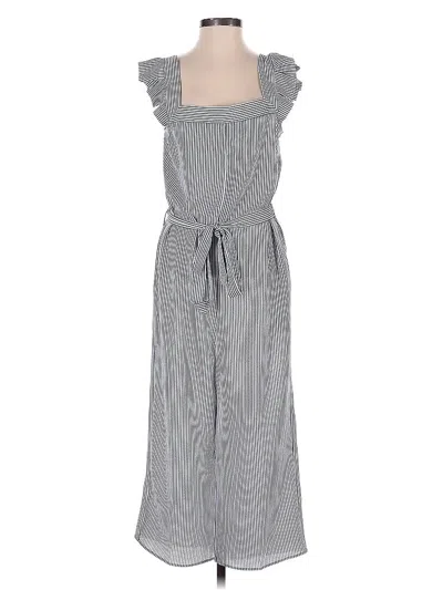 Pre-owned Monteau Jumpsuit In Gray