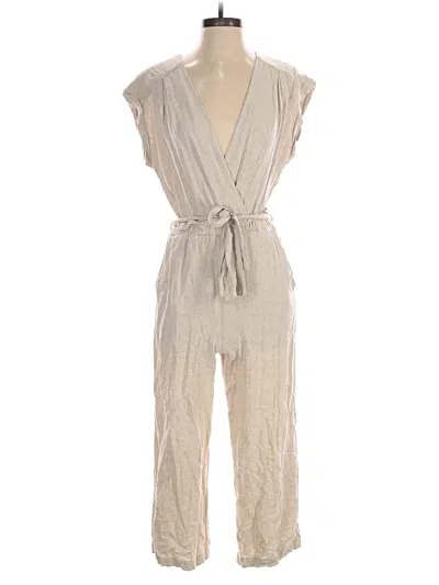 Pre-owned Monteau Jumpsuit In Gray