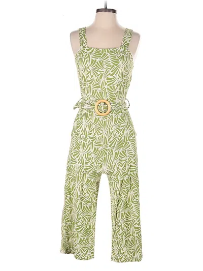 Pre-owned Monteau Jumpsuit In Green